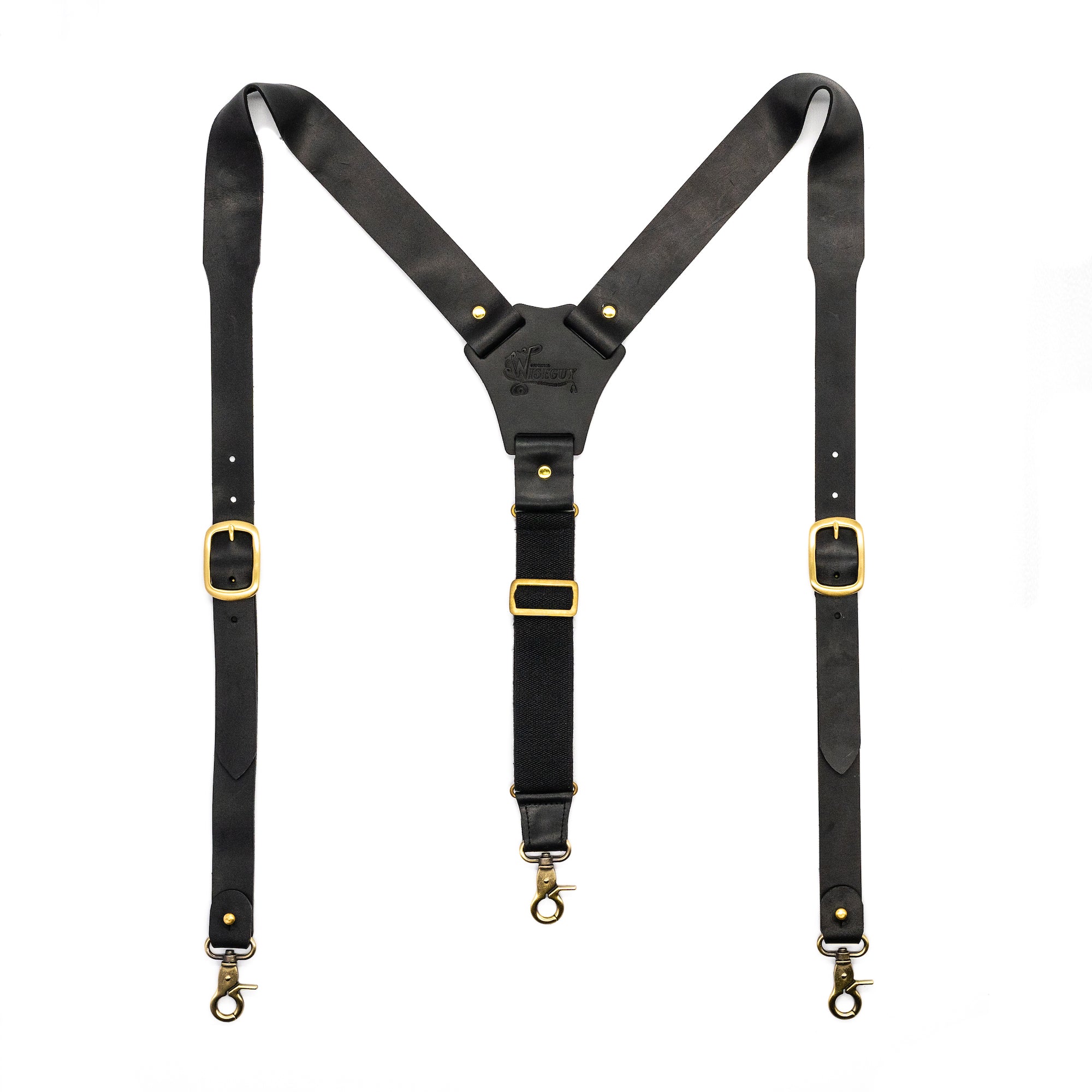 The Hershel Flex Black Wide Suspenders No. L7011